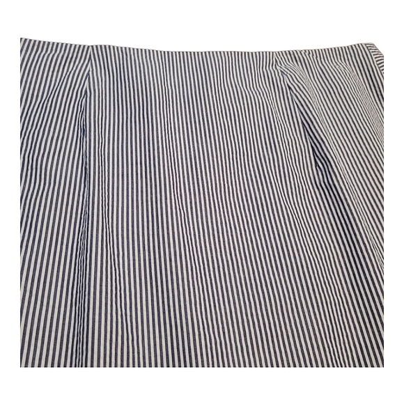 Urban Outfitters Sailorette Striped Mini Skirt NEW Faux Button Front Bib Panel - Picture 9 of 16